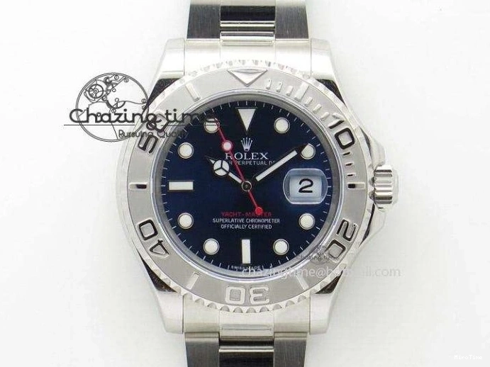 MiroTime 0217 TimelessDesign Oyster Perpetual 39mm 114300 BP Maker Best Edition Blue Dial On SS Bracelet A 3637